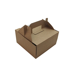 Big kraft paper cake box