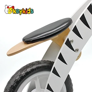 New design tiger shape wooden toddler bike no pedals for walking learning W16C204