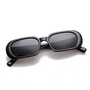 Retro style oval frame sun glasses ins fashion personality small frame eyewear glasses sunglasses