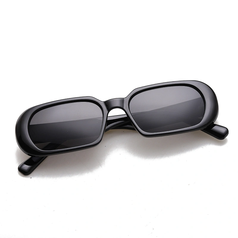Retro style oval frame sun glasses ins fashion personality small frame eyewear glasses sunglasses