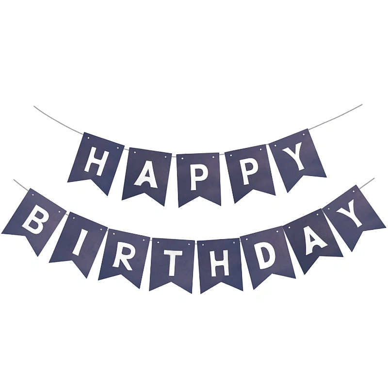 Wholesale Birthday Party Decoration Accessories Happy Birthday Banner Party Supplies