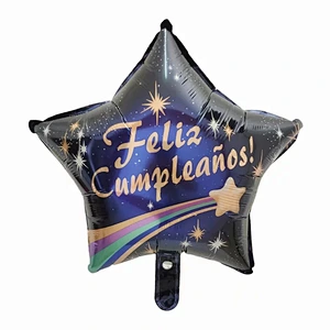 Multi-style 18 inch Spanish Happy Birthday Feliz Cumpleanos Foil Helium Balloons Birthday Party Decorations