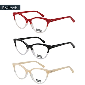 High quality fashionable popular cat eye acetate eyeglasses optical frame