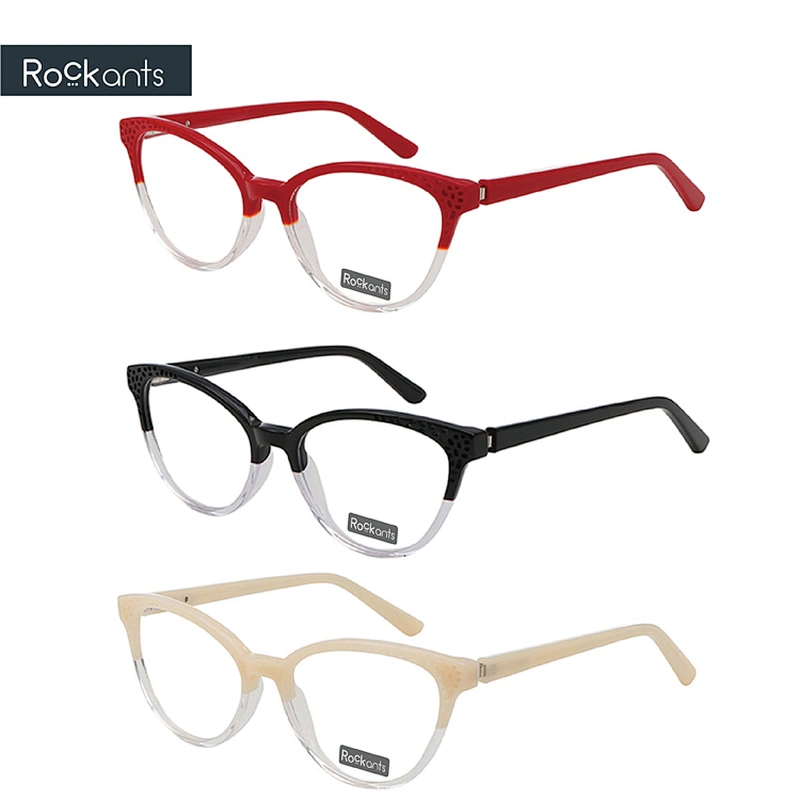 High quality fashionable popular cat eye acetate eyeglasses optical frame