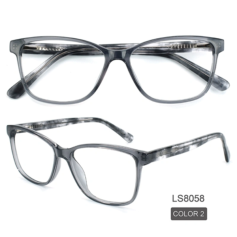 2021 Top quality new acetate gafas optical frames eyewear unisex anti blue light blocking computer safety glasses