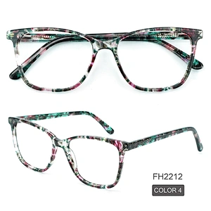 PH2212 Ready goods custom printing logo optical frames eyeglasses acetate glasses