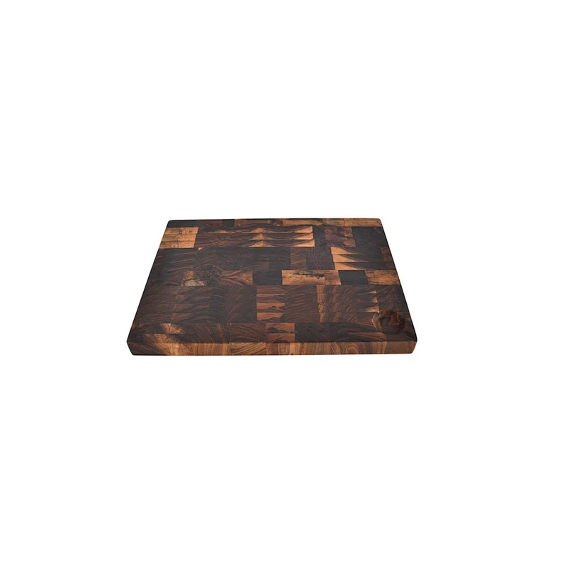 UWELD Walnut End Grain Cutting Board Reversible Chopping Board for Kitchen 16x11.5x1.2