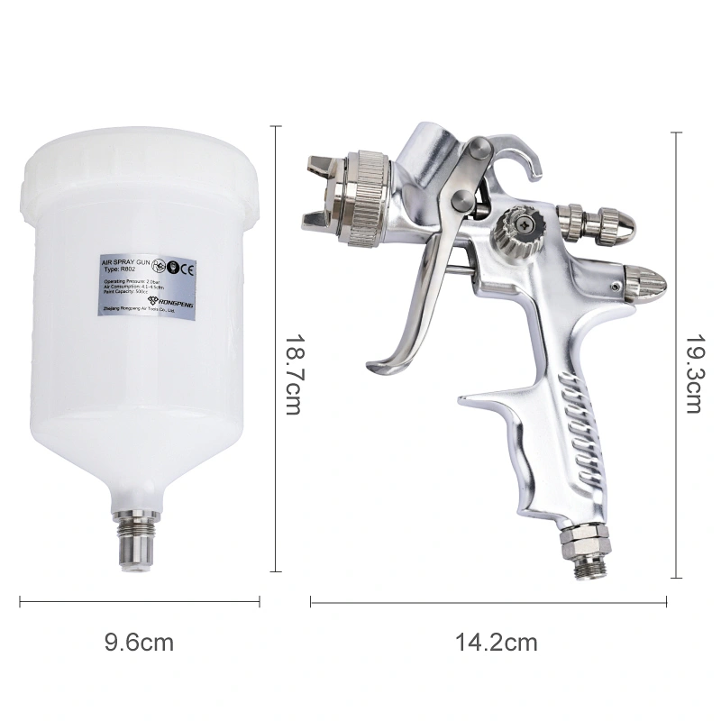 RONGPENG R802 Top Grade HVLP Air Spray Gun Paint Gun