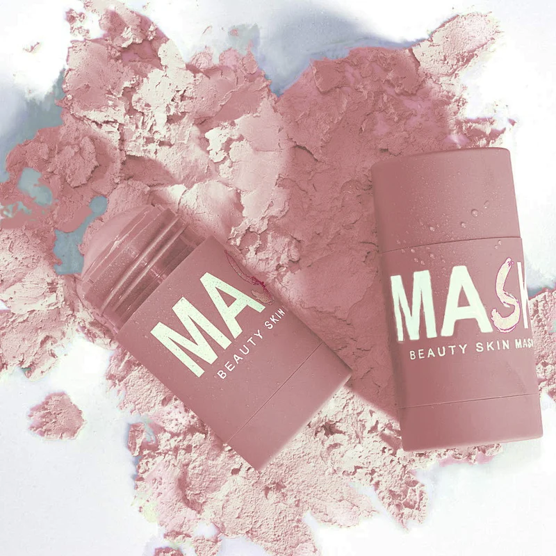 Green tea purifying cleansing clay mask stick