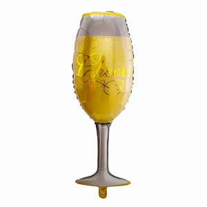 Champagne Bottle Globos Whiskey Aluminum Foil Helium Balloon For Wedding Party Decoration Birthday Balloon
