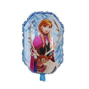 Elsa Anna Disney Frozen Princess Foil Helium Balloons Baby Shower Foil Globos Birthday Party Decorations Kids Toys