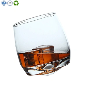 Whiskey creative cone bottomed tumbler whiskey glass cup