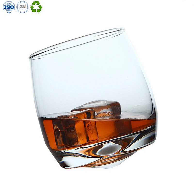 Whiskey creative cone bottomed tumbler whiskey glass cup