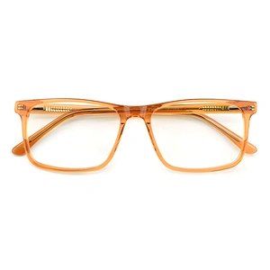 PH2227 Newest trend square acetate full rim black optical eye glasses frames ready goods