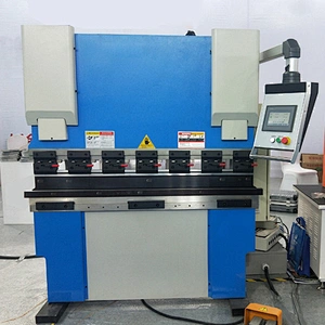 Sheet bending machine for metal