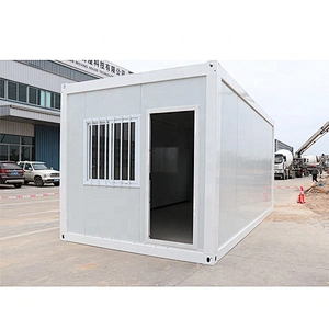 Modular 20ft Prefabricated Ready Made Container Office Living Flat Pack Container House