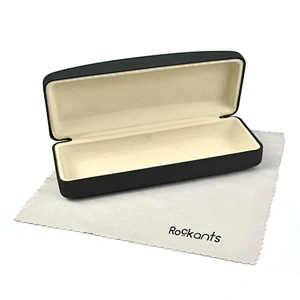 L size Rockants Metal Glasses Case Eyeglass Case Spectacle Glasses Cases