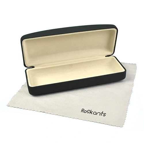 L size Rockants Metal Glasses Case Eyeglass Case Spectacle Glasses Cases