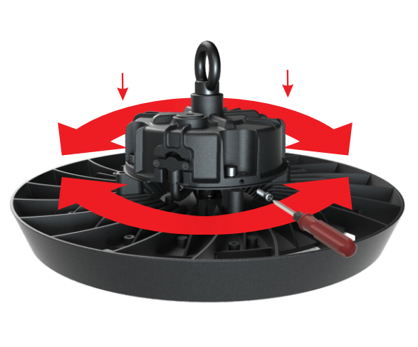 Removable Driver Highbay Light-100W/120W/150W/200W