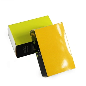 laminated glossy paper package box for vaping oil