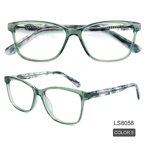 2021 Top quality new acetate gafas optical frames eyewear unisex anti blue light blocking computer safety glasses