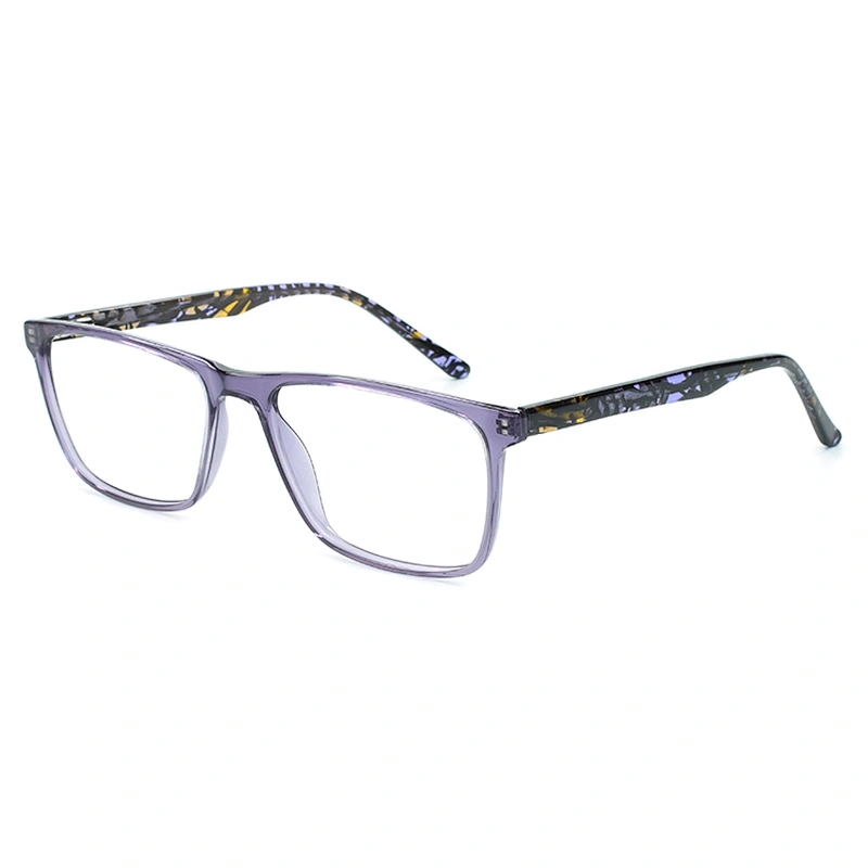 Transparent Computer Anti Blue Light Square Blocking Optical Eyeglasses Frame