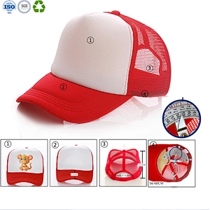 Mesh cap for advertising