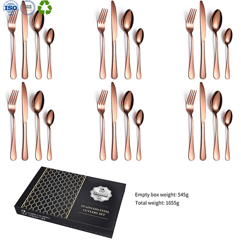 Stainless Steel 24pcs Cutlery Set