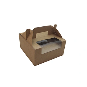 Big kraft paper cake box