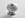 Ceramic Knob with Chrome Base