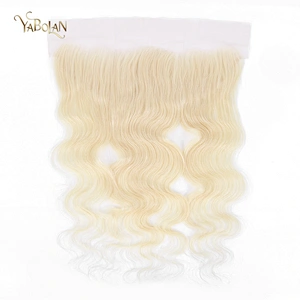 Virgin Hair Blonde 13x4 Lace Frontal Body Wave