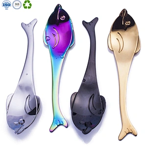 Stainless steel Whales spoon