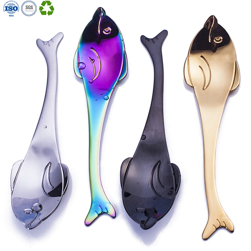 Stainless steel Whales spoon
