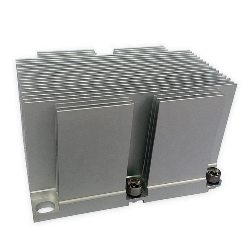Lower Power Intel LGA 3647 CPU Cooler extrusion extrusion aluminum 2U heat sink export