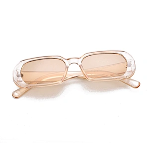 Retro style oval frame sun glasses ins fashion personality small frame eyewear glasses sunglasses