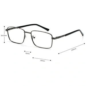 2021 Wholesale Promotional Cheap Glasses Mens Metal Eyeglasses Frames Spectacle Small Squared Optical Frames