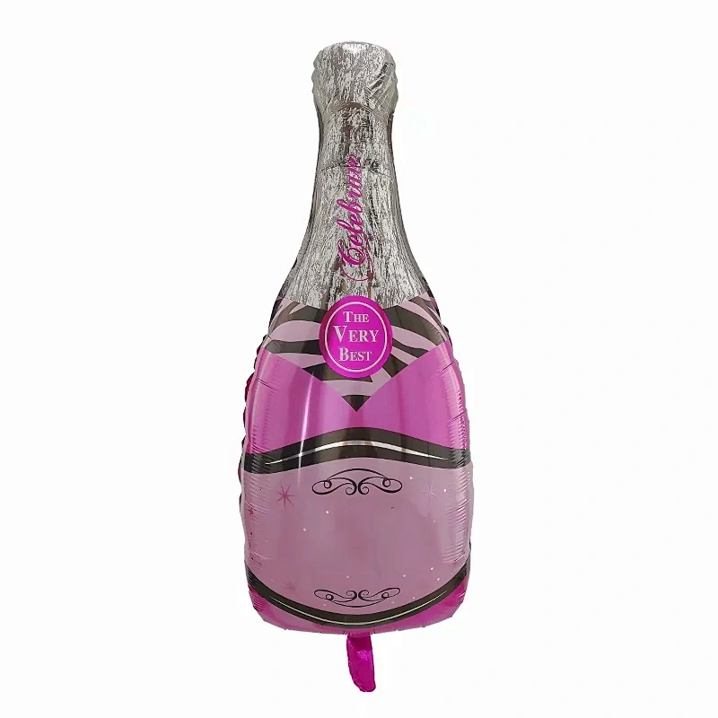 Champagne Bottle Globos Whiskey Aluminum Foil Helium Balloon For Wedding Party Decoration Birthday Balloon