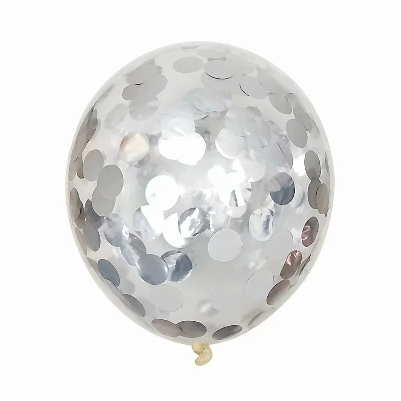 High Quality Globos 12 Inch Sequin Confetti Latex Balloons Wedding Birthday Party Decoration Balloon