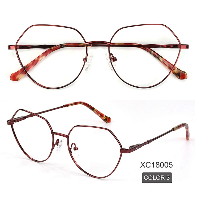 Brand design ready goods new model eyewear optical metal frame glasses frame