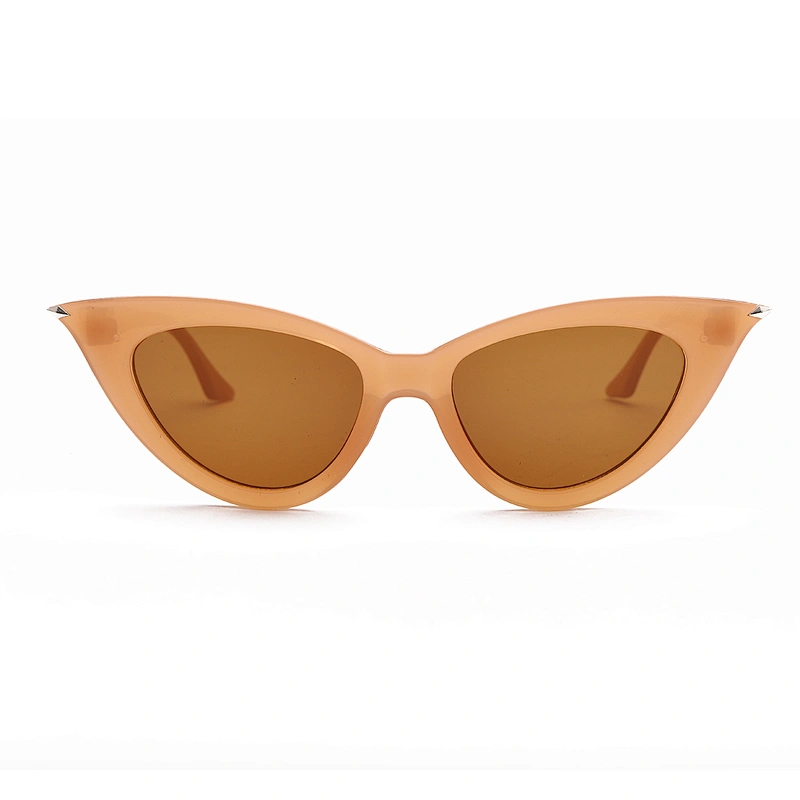 High Quality Women's Small Retro Modern High Pointed Cat Eye Sunglasses