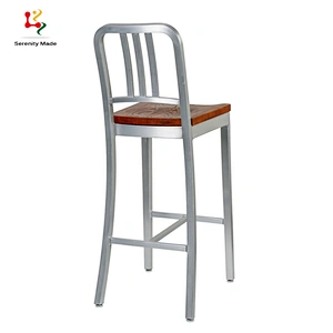 Aluminum bar stool