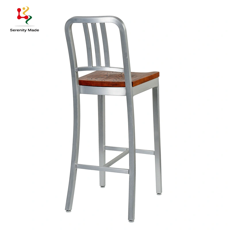 Aluminum bar stool