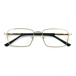 Manufacturers competitive eyeglasses frames brand square Metal Glasses Frames trendy eyewear