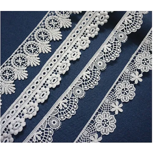 embroidery milk fiber lace