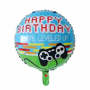 Multi-style 18 inch Happy Birthday Round Foil Helium Balloons Birthday Party Decorations