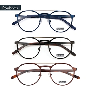 Wholesale Trendy Classic Metal Optical Glasses Frame Eye Wear Glasses Optical Frames