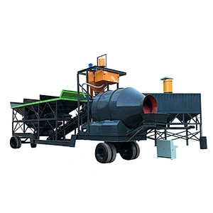Automatic concrete mixing station