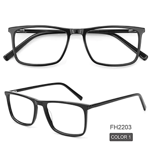 PH2203 ready to ship optical frames 6 colors square acetate eyewear factory wholesale eyewear