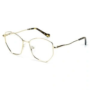 5 bold color diamond metal optical frame ready stock eye glasses