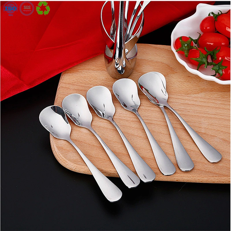 Silver plated Swan with Spoon Gift set